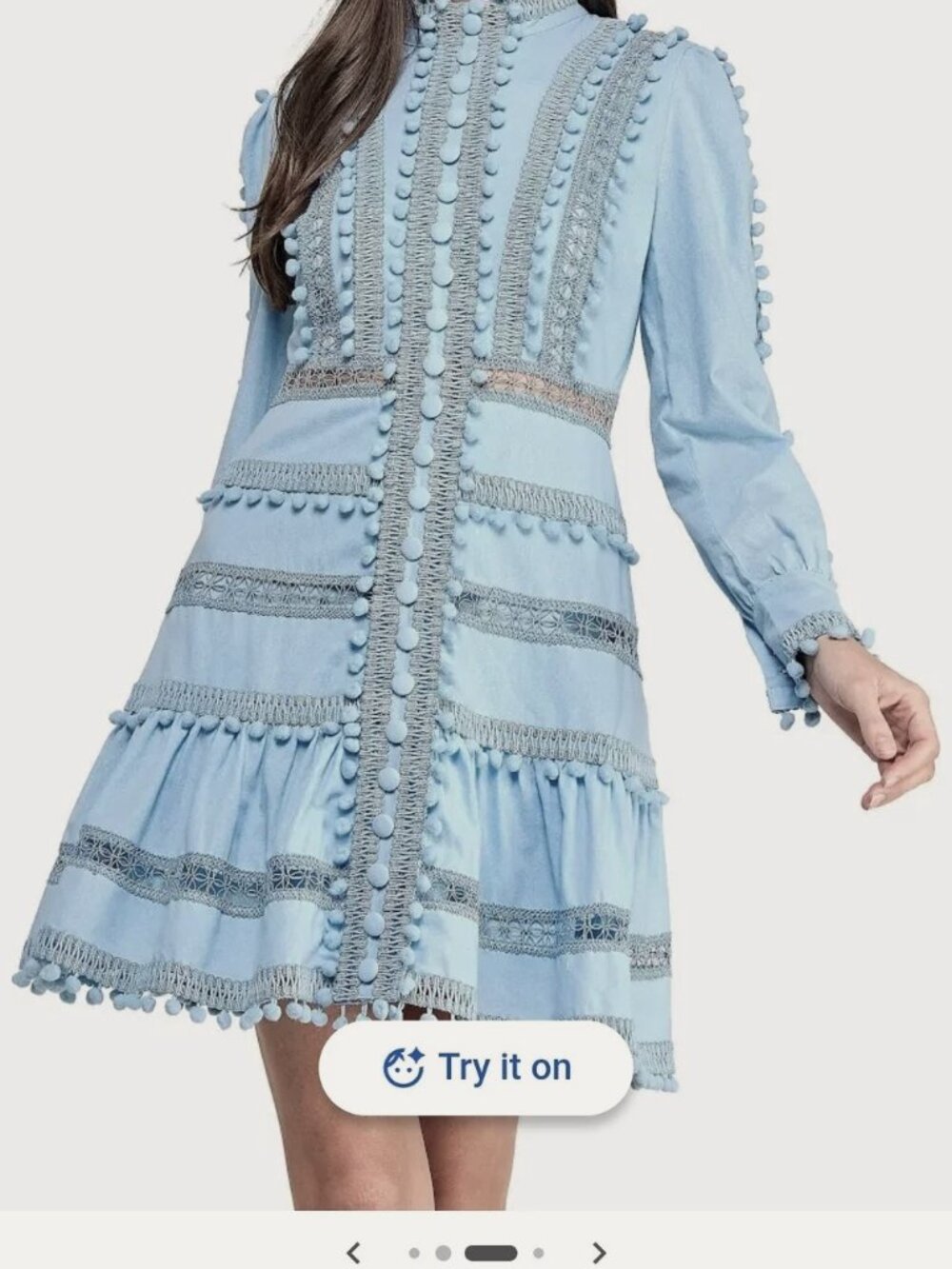 Layered with Love mini dress - size M
